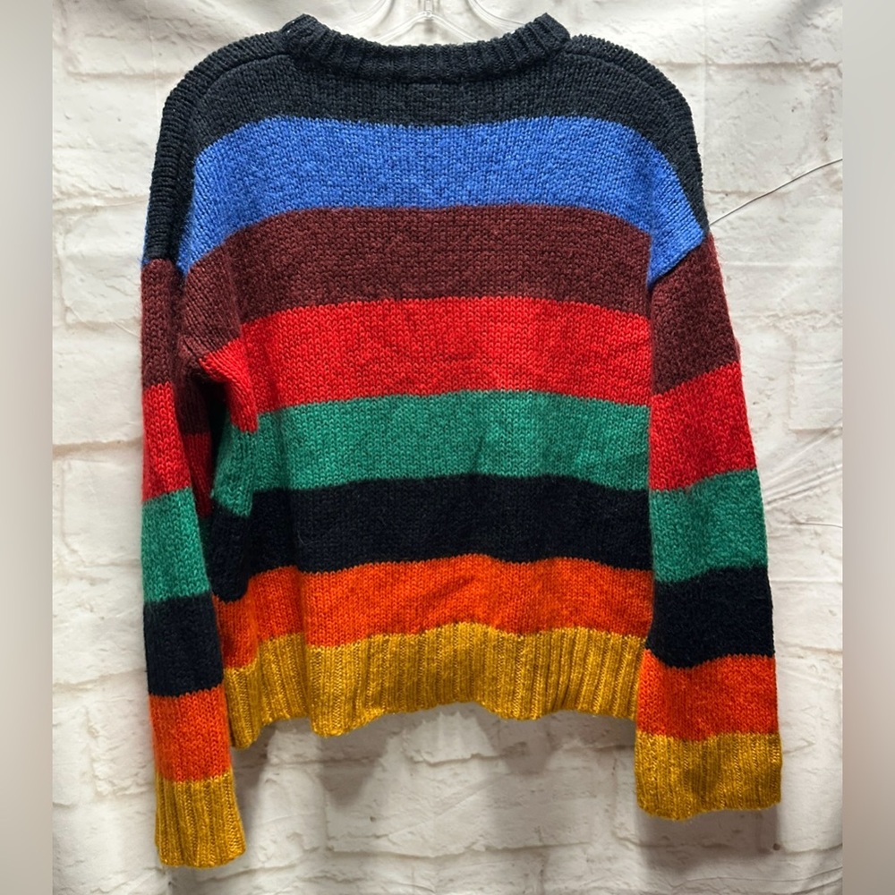 Urban‎ Outfitters multicolor stripe sweater small